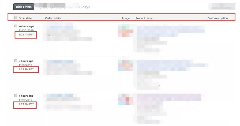 亚马逊出单统计系统:如何计算Amazon出单时间，以及某个时间段销量?